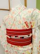 Photo4: CN0726B KOMON dyed (Grade A) and HANHABA OBI half width sash (Grade A) (4)