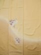 Photo4: Mint L0511O Used Japanese womenYellowish  Ivory HOUMONGI formal / Silk. Flower,   (Grade A) (4)