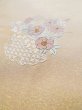 Photo11: Mint L0511O Used Japanese womenYellowish  Ivory HOUMONGI formal / Silk. Flower,   (Grade A) (11)