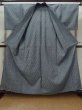 Photo2: L1220X Used Japanese women  Gray HITOE unlined / Silk. Tortoise-shell pattern(Hexagonal pattern),   (Grade B) (2)