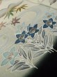 Photo16: M0328B Used Japanese women  Black TOMESODE formal / Silk. Chrysanthemum,   (Grade C) (16)