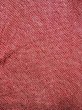 Photo3: N0305F Vintage Japanese women   Red HAORI short jacket / Silk. Dapple pattern   (Grade B) (3)