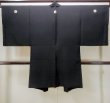 Photo2: Mint N0305X Vintage Japanese   Black Men's Haori / Silk.    (Grade C) (2)