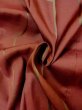 Photo11: N0321V Vintage Japanese women  Reddish Brown Rain coat / Synthetic. Line,   (Grade B) (11)