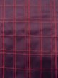 Photo7: Mint N0322B Vintage Japanese women   Purple Rain coat / Synthetic. Plaid Checks   (Grade A) (7)