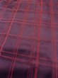 Photo8: Mint N0322B Vintage Japanese women   Purple Rain coat / Synthetic. Plaid Checks   (Grade A) (8)