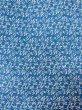 Photo3: N0409V Vintage Japanese women  Grayish Blue KOMON dyed / Silk. Flower,   (Grade C) (3)