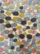 Photo5: N0409Y Vintage Japanese women   Multi Color KOMON dyed / Silk. Flower,   (Grade B) (5)