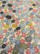 Photo8: N0409Y Vintage Japanese women   Multi Color KOMON dyed / Silk. Flower,   (Grade B) (8)