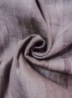 Photo12: N0430B Vintage Japanese women   Gray TSUMUGI pongee / Silk. Gradation   (Grade B) (12)