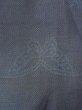 Photo6: Mint N0430R Vintage Japanese women  Grayish Light Blue TSUMUGI pongee / Silk. Butterfly,   (Grade A) (6)