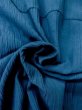 Photo9: N0513G Brand new 【Size 5L】 Japanese  Vivid Light Blue Men's Yukata / Cotton.  Made in China, Crepe de chine texture  (Grade A+) (9)