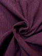 Photo9: N0513J Brand new 【Size 5L】 Japanese  Purplish Dark Red Men's Yukata / Cotton.  Made in China, Crepe de chine texture  (Grade A+) (9)