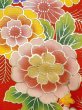 Photo10: N0605C Used Japanese women   Red UCHIKAKE Wedding / Silk. Flower,   (Grade C) (10)