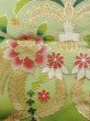 Photo18: N0605C Used Japanese women   Red UCHIKAKE Wedding / Silk. Flower,   (Grade C) (18)