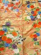 Photo5: N0605E Used Japanese women   Gold UCHIKAKE Wedding / Silk. SAKURA cherry blossom,   (Grade D) (5)