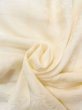 Photo11: N0612B Vintage Japanese women   White JUBAN undergarment / Silk. Peony,   (Grade D) (11)