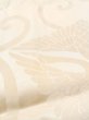 Photo10: N0612C Vintage Japanese women  Shiny Ivory JUBAN undergarment / Silk. Arabesque vine,   (Grade D) (10)