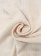 Photo9: N0624B Vintage Japanese Kimono   Ivory Cutting cloth Line Silk. (Grade C) (9)