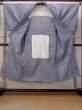 Photo2: N0731K Vintage Japanese  Dark Indigo Blue YUKATA summer(made in Japan) / Cotton. Quadrangle,   (Grade C) (2)