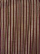 Photo3: N0814A Vintage Japanese women  Grayish Beige TSUMUGI pongee / Wool. Stripes   (Grade B) (3)