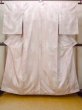 Photo1: N0814G Vintage Japanese women   Ivory ORI woven / Silk. Dot,   (Grade B) (1)