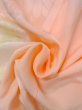 Photo11: Mint N0815A Vintage Japanese women  Shiny Coral JUBAN undergarment / Silk. Chrysanthemum,   (Grade A) (11)