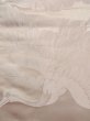 Photo6: N0827A Vintage Japanese women   White KAKESHITA under Uchikake / Silk.    (Grade C) (6)