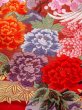 Photo11: Mint N0827L Vintage Japanese women   Red UCHIKAKE Wedding / Silk. SAKURA cherry blossom, Metalic thread  (Grade A) (11)