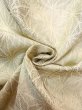 Photo11: Mint N0906C Vintage Japanese women   Ivory HITOE unlined / Silk. Hemp leaf   (Grade A) (11)