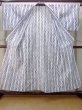 Photo2: N0906M Vintage Japanese women   White YUKATA summer(made in Japan) / Cotton. MOMIJI maple leaf,   (Grade B) (2)