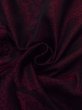 Photo12: N0930K Vintage Japanese kimono  Dark Dark Red HAORI short jacket for women / Silk. Flower,   (Grade C) (12)