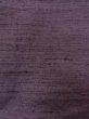 Photo6: N1007D Vintage Japanese kimono  Grayish Purple TSUMUGI pongee for women / Silk.    (Grade B) (6)