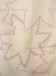 Photo7: N1007G Vintage Japanese kimono   Ivory TSUMUGI pongee for women / Silk. MOMIJI maple leaf,   (Grade B) (7)