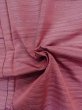 Photo11: N1007Z Vintage Japanese kimono  Grayish Pink TSUMUGI pongee for men / Silk. Line,   (Grade B) (11)