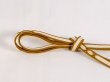 Photo2: Mint N1022XI Vintage Japanese Kimono  Light Brown OBIJIME decorative string/cord/rope   Silk. (Grade A) (2)