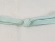 Photo3: N1023XG Vintage Japanese   Pale Light Blue OBIJIME decorative string/cord/rope   Silk. (Grade A) (3)