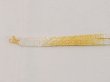 Photo2: N1025XE Vintage Japanese Kimono  Vivid White HAORIHIMO ties  Silk. (Grade A) (2)