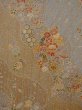 Photo3: N1112B Used Japanese kimono  Grayish Multi Color KOMON dyed for women / Silk. Peony,   (Grade B) (3)