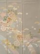 Photo4: N1126P Used Japanese kimono  Pale Beige HOUMONGI formal for women / Silk. SAKURA cherry blossom,   (Grade C) (4)