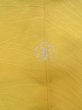 Photo3: N1210H Vintage Japanese kimono  Pale Yellow IROMUJI plain colored for women / Silk.    (Grade B) (3)