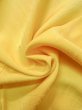 Photo13: N1210H Vintage Japanese kimono  Pale Yellow IROMUJI plain colored for women / Silk.    (Grade B) (13)