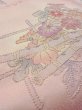 Photo14: N1210L Used Japanese kimono  Pale Pink TSUKESAGE formal for women / Silk. SAKURA cherry blossom, "SAGARA" Embroidery  (Grade B) (14)