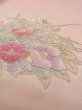 Photo15: N1210L Used Japanese kimono  Pale Pink TSUKESAGE formal for women / Silk. SAKURA cherry blossom, "SAGARA" Embroidery  (Grade B) (15)